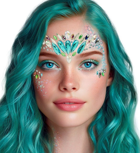 Gezichtsdecoratie Zeemeermin Carnaval van Widmann koop je bij Partywinkel
