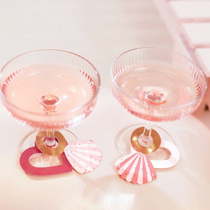 Glasmarkers Bride 10st van Partydeco koop je bij Partywinkel