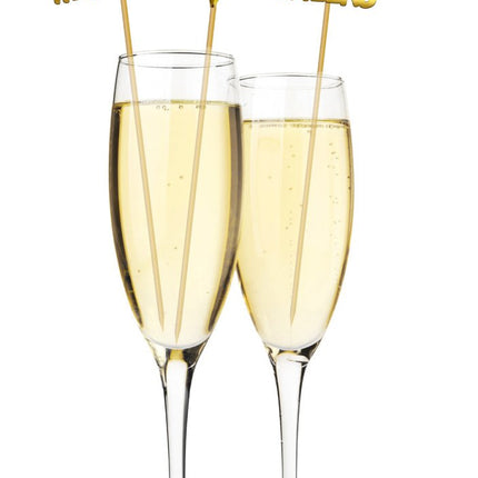 Glasmarkers Happy New Year 12 delig van Folat koop je bij Partywinkel