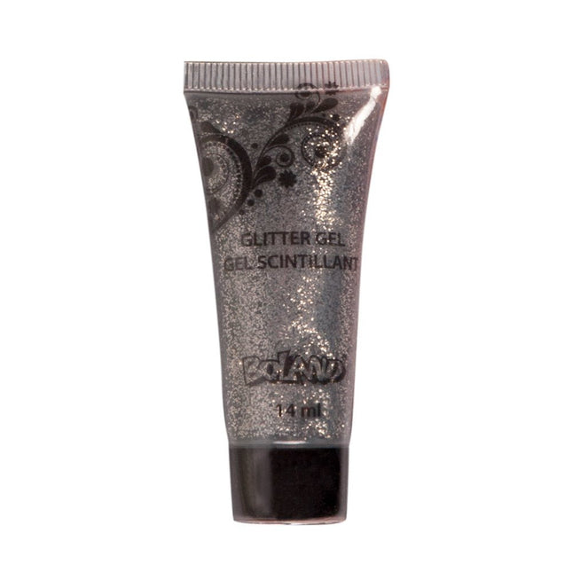 Glitter Gel Zilver 14ml van Boland koop je bij Partywinkel