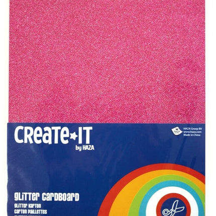 Glitterkarton A4 van Haza Witbaard koop je bij Partywinkel