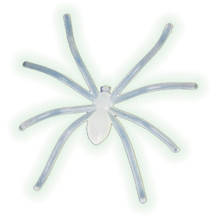 Glow In The Dark Spinnen 5cm 50st van Folat koop je bij Partywinkel