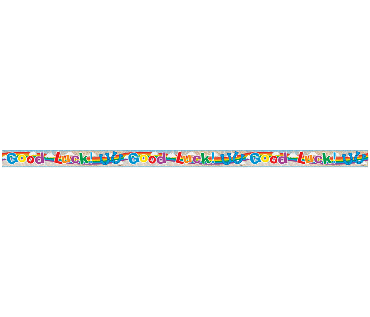Good Luck Banner 3,65m van Unique koop je bij Partywinkel