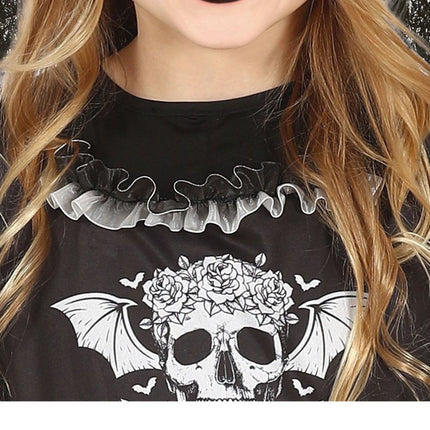 Gothic Halloween Kostuum Meisje Danseres van Fiestas Guirca koop je bij Partywinkel
