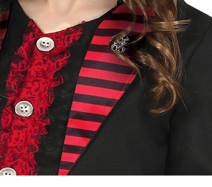 Gothic Halloween Kostuum Meisje Rood van Fiestas Guirca koop je bij Partywinkel