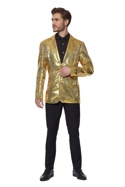 Goud Pak Pailletten van Suitmeister koop je bij Partywinkel