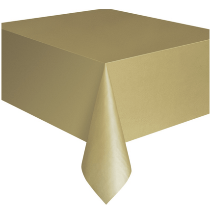 Goud Tafelkleed Compact 2,74m van Unique koop je bij Partywinkel