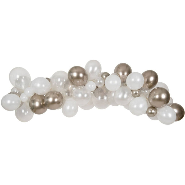 Goud Witte Ballonnenboog van Folat koop je bij Partywinkel