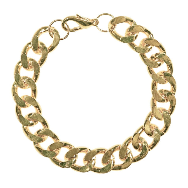 Gouden Armband Schakel van Widmann koop je bij Partywinkel