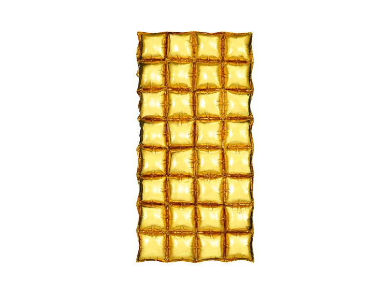 Gouden Ballonnen Muur 1,43m van Partydeco koop je bij Partywinkel
