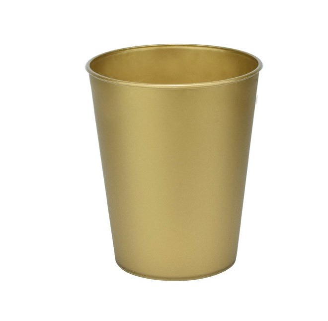 Gouden Bekers Metalic 250ml 4st van Procos koop je bij Partywinkel
