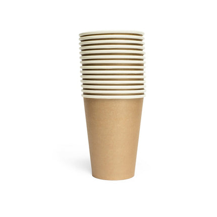 Gouden Bekers Papier 210ml 14st van WeFiesta koop je bij Partywinkel