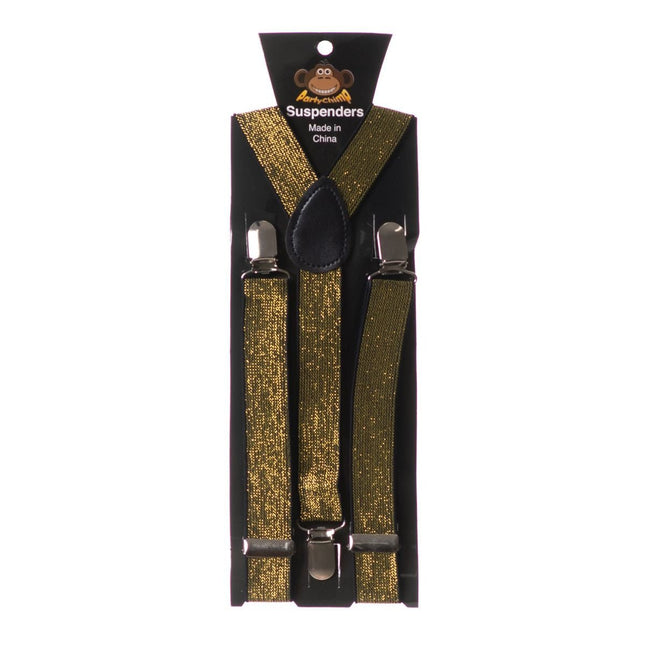 Gouden Bretels 2,5 cm van Partychimp koop je bij Partywinkel