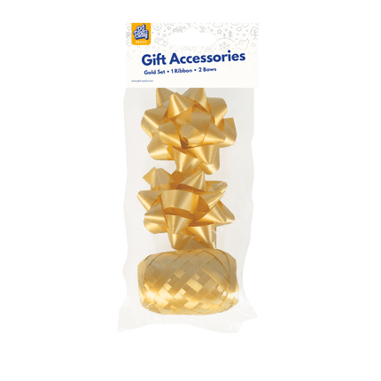 Gouden Cadeauverpakking Set 3 delig van Paper Dreams koop je bij Partywinkel