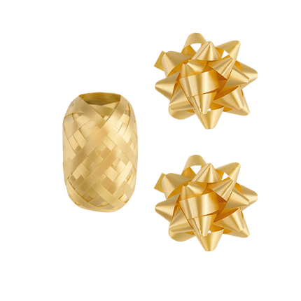 Gouden Cadeauverpakking Set 3 delig van Paper Dreams koop je bij Partywinkel