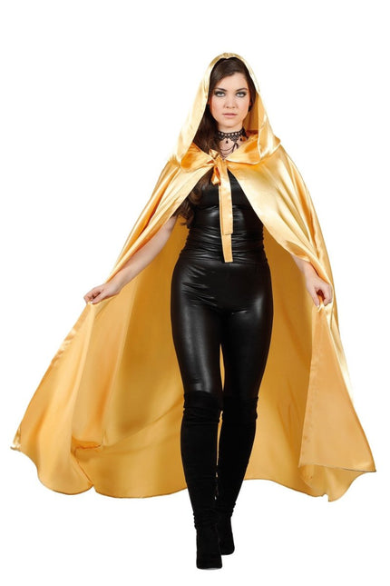 Gouden Cape Heren Satijn van Wilbers & Wilbers koop je bij Partywinkel