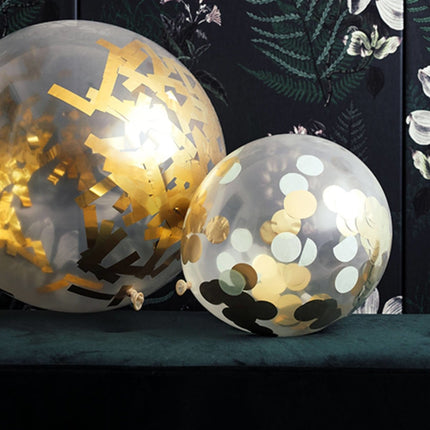 Gouden Confetti Ballon 61cm van Folat koop je bij Partywinkel