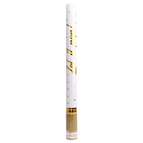 Gouden Confetti Kanon Folie 60cm van Riethmueller koop je bij Partywinkel
