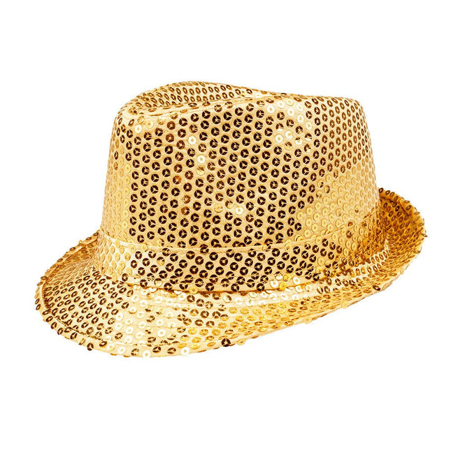 Gouden Hoed Glitter van Boland koop je bij Partywinkel