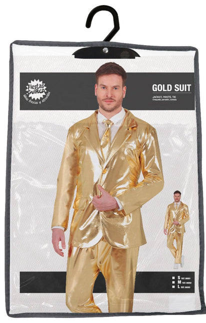 Gouden Kostuum Heren van Fiestas Guirca koop je bij Partywinkel