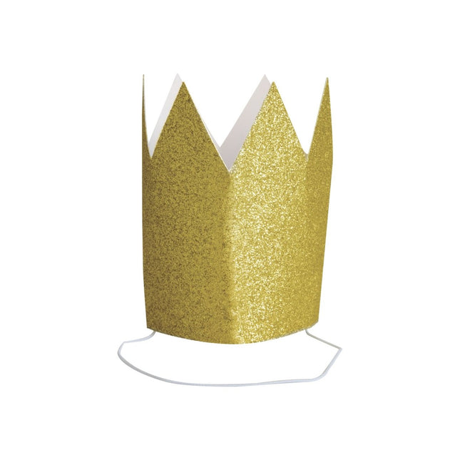 Gouden Kroon 4st van Unique koop je bij Partywinkel