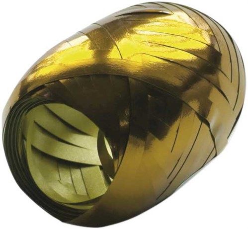 Gouden Lint 5Mm Metallic 20m van Haza Witbaard koop je bij Partywinkel