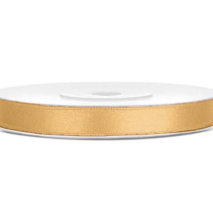 Gouden Lint Satijn 25m van Partydeco koop je bij Partywinkel