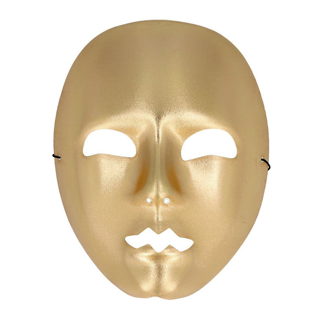 Gouden Masker Mime van Boland koop je bij Partywinkel