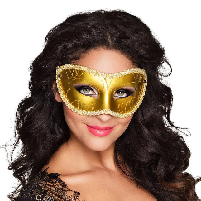 Gouden Oogmasker Gabriella van Boland koop je bij Partywinkel