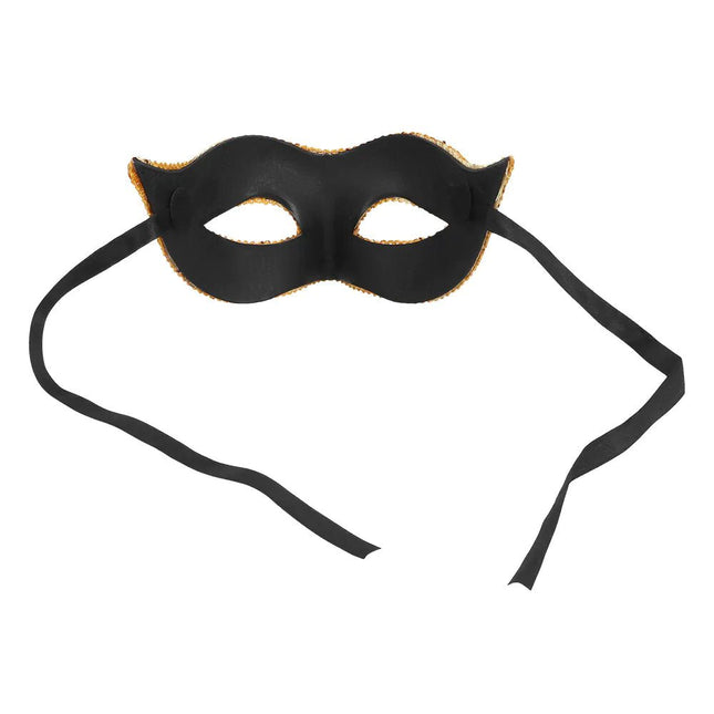 Gouden Oogmasker Pailletten van Boland koop je bij Partywinkel