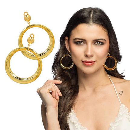 Gouden Oorbellen Celeste van Boland koop je bij Partywinkel