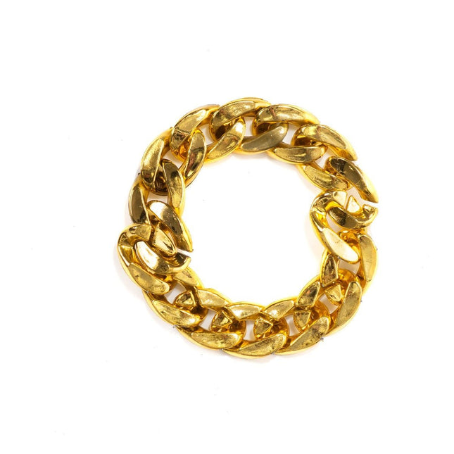 Gouden Pooier Armband van Partychimp koop je bij Partywinkel