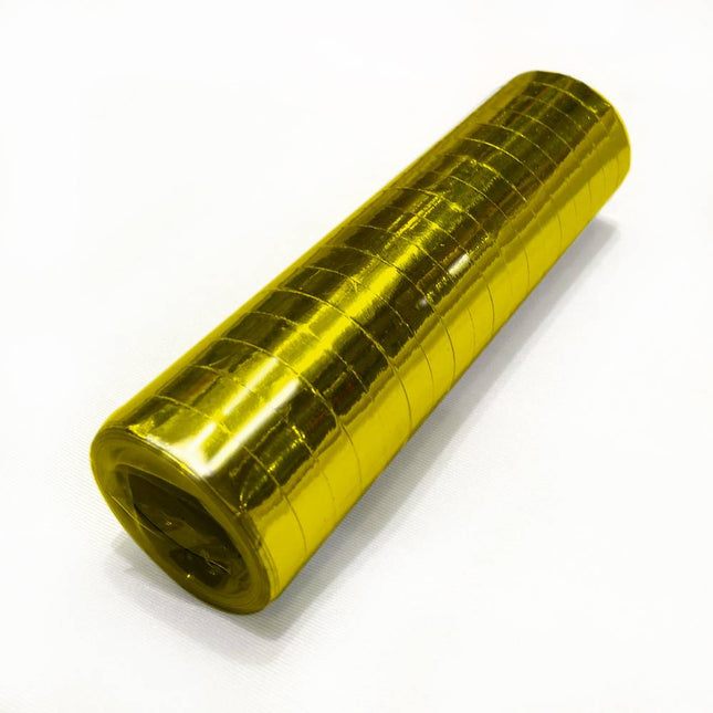 Gouden Serpentine Metallic 4m 18 ringen van WeFiesta koop je bij Partywinkel
