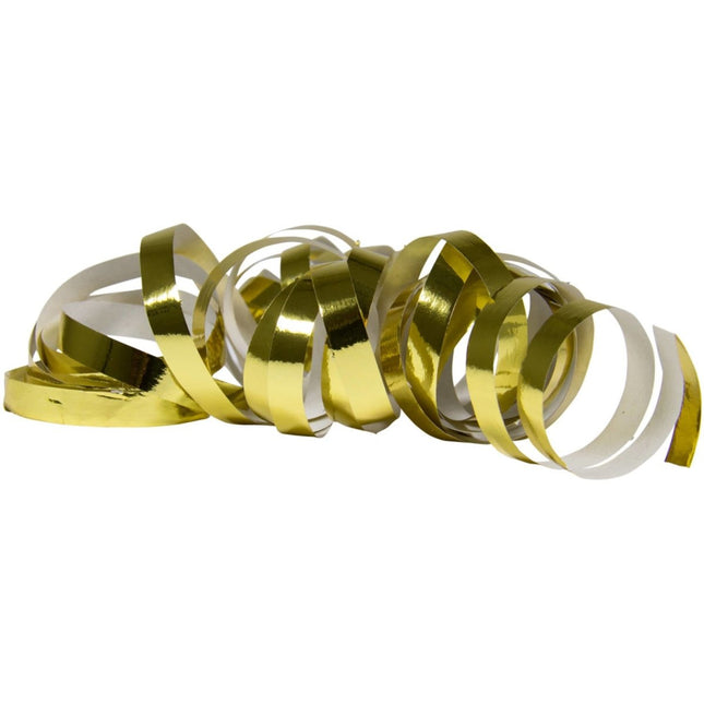 Gouden Serpentines Metallic 4m 18 ringen 2st van Folat koop je bij Partywinkel