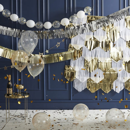 Gouden Slinger Franjes 5m van Ginger Ray koop je bij Partywinkel