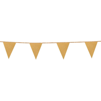 Gouden Slinger Glitter 4m van Boland koop je bij Partywinkel