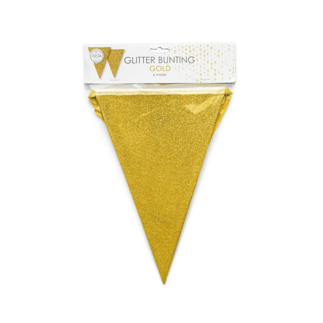 Gouden Slingers Glitter 6m van WeFiesta koop je bij Partywinkel