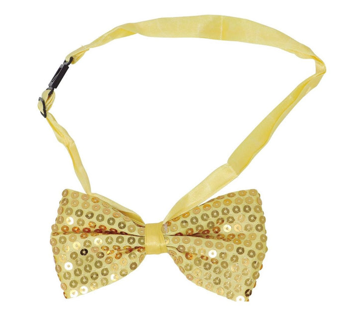 Gouden Strik Glitter Paillet van Fiestas Guirca koop je bij Partywinkel