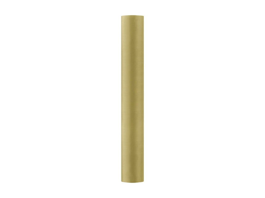Gouden Tafelloper 36cm 9m van Partydeco koop je bij Partywinkel
