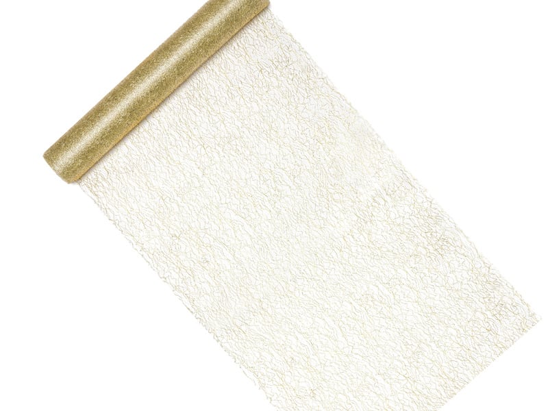 Gouden Tafelloper 9m van Partydeco koop je bij Partywinkel