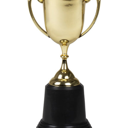 Gouden Trofee 22cm van Boland koop je bij Partywinkel