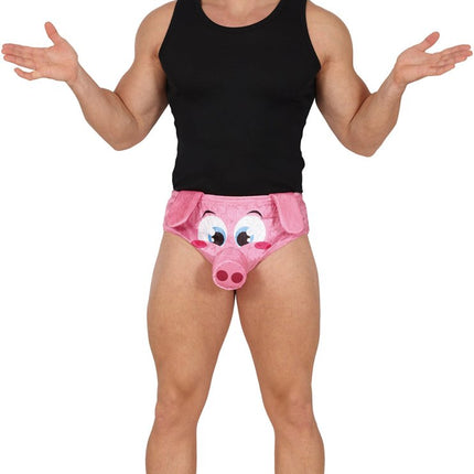 Grappige Onderbroek Varken van Fiestas Guirca koop je bij Partywinkel