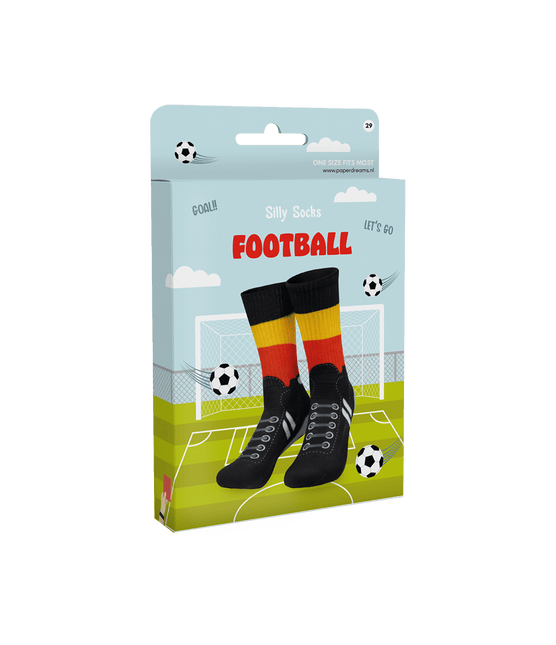 Grappige Sokken Voetbal België van Paper Dreams koop je bij Partywinkel