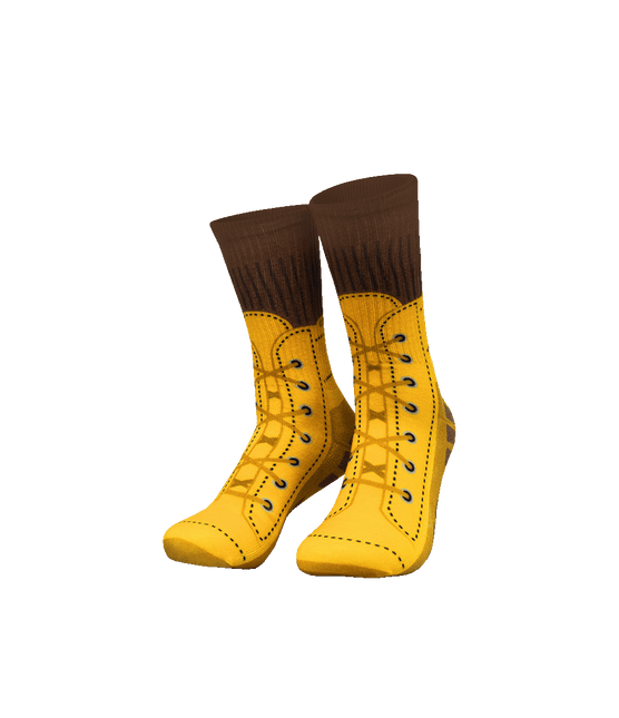 Grappige Sokken Werkschoenen van Paper Dreams koop je bij Partywinkel