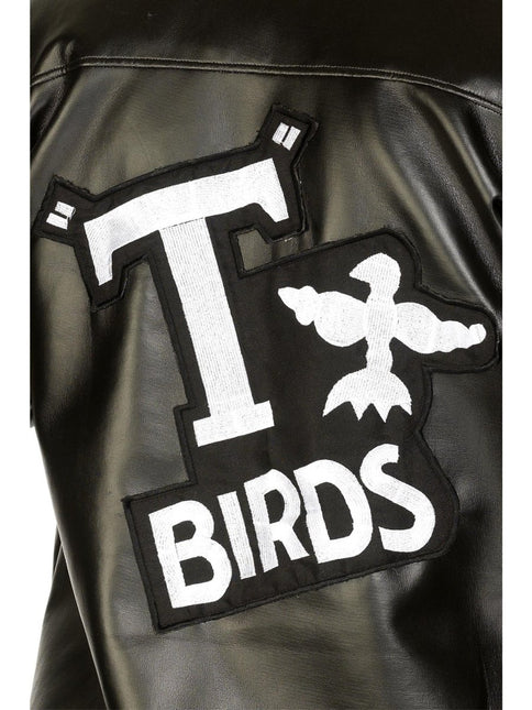 Grease Jas Zwart Jongen T - Bird van Smiffys koop je bij Partywinkel
