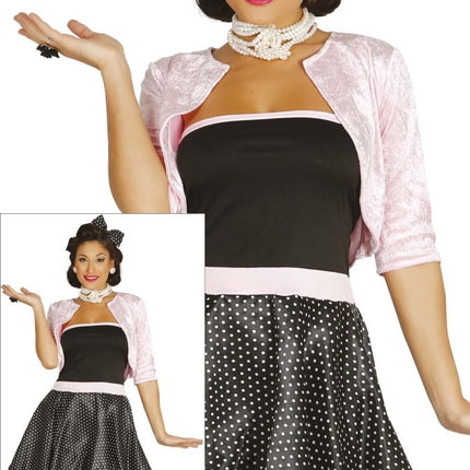 Grease Kostuum Roze 50's Dames van Fiestas Guirca koop je bij Partywinkel