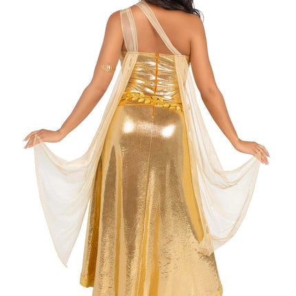 Griekse Godin Jurk Goud Dames Leg Avenue van Leg Avenue koop je bij Partywinkel