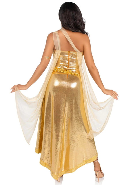 Griekse Godin Jurk Goud Dames Leg Avenue van Leg Avenue koop je bij Partywinkel