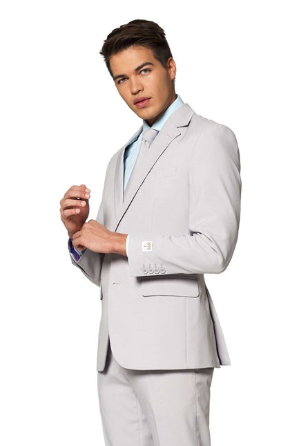 Grijs Pak Heren OppoSuits van OppoSuits koop je bij Partywinkel