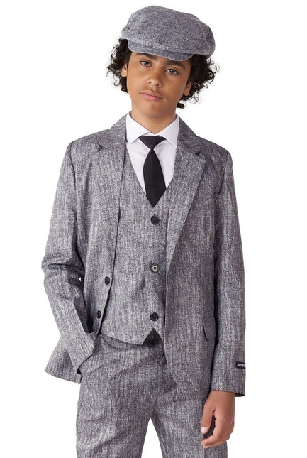 Grijs Pak Jaren 20 Kind van Suitmeister koop je bij Partywinkel
